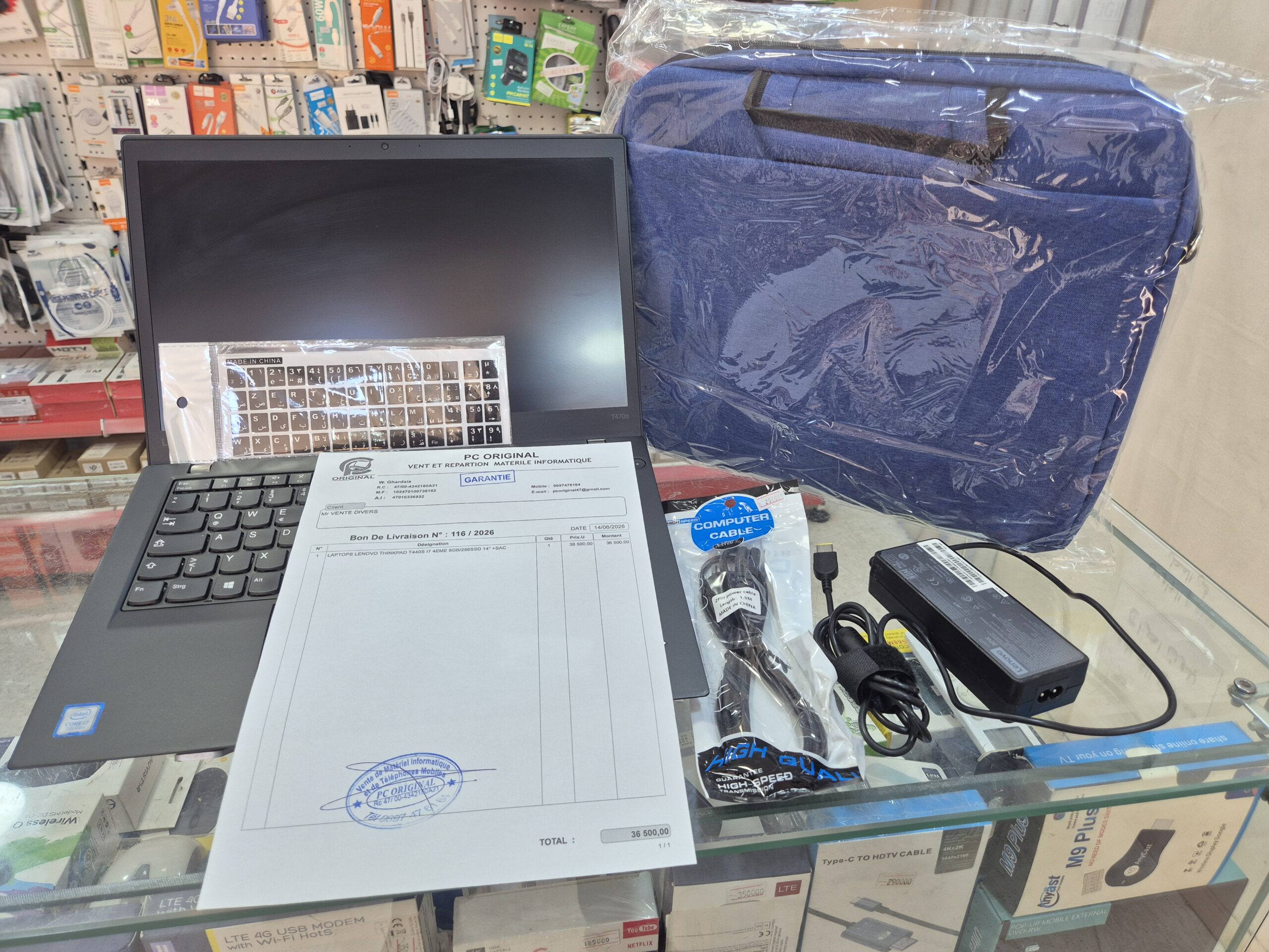 Lenovo ThinkPad T470s Core i7 (7th Gen) 8GB RAM 256GB SSD 14 - الصورة 6